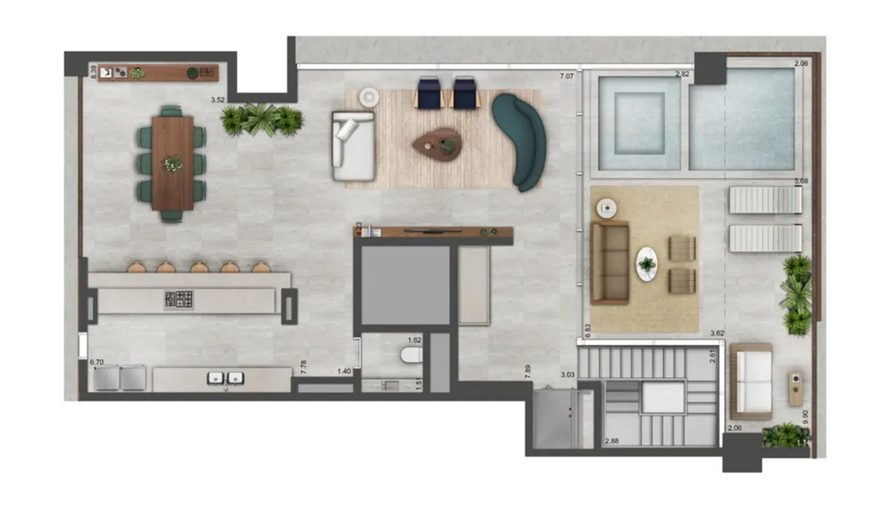 Apartamento, 3 quartos, 171 m² - Foto 3