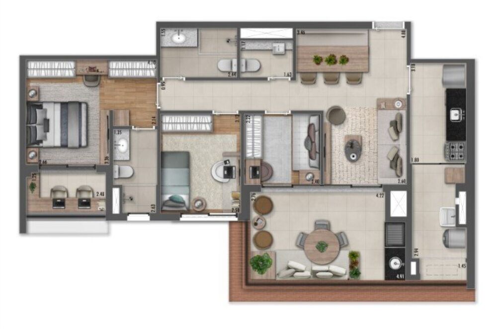 Apartamento, 3 quartos, 113 m² - Foto 18