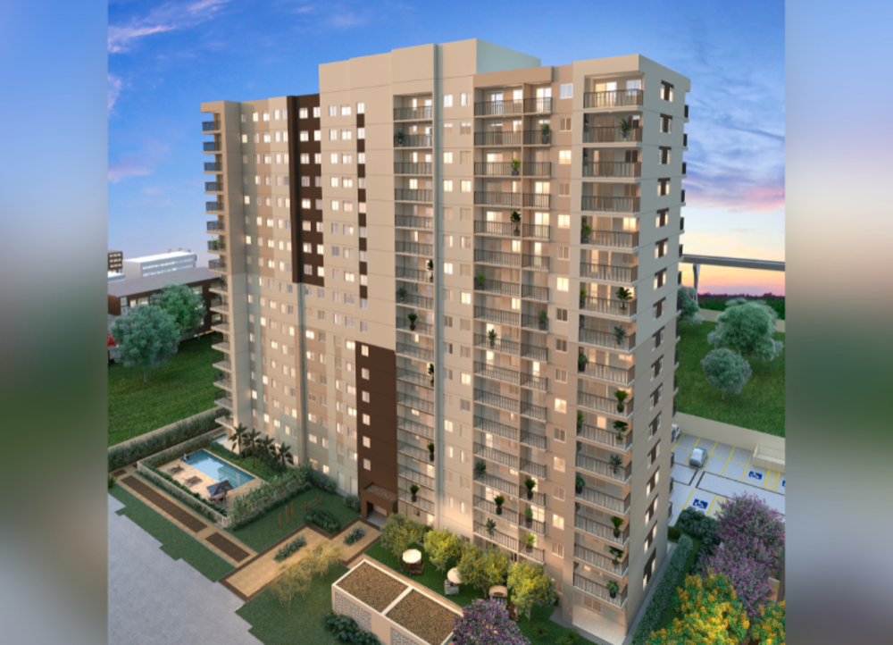 Apartamento à venda com 3 quartos, 66m² - Foto 1