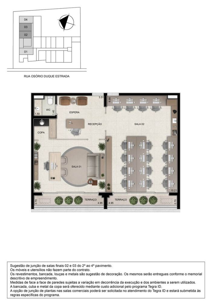 Sala-Conjunto, 53 m² - Foto 13