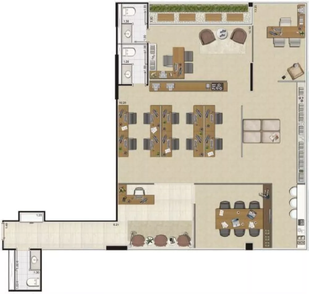 Sala-Conjunto, 66 m² - Foto 4