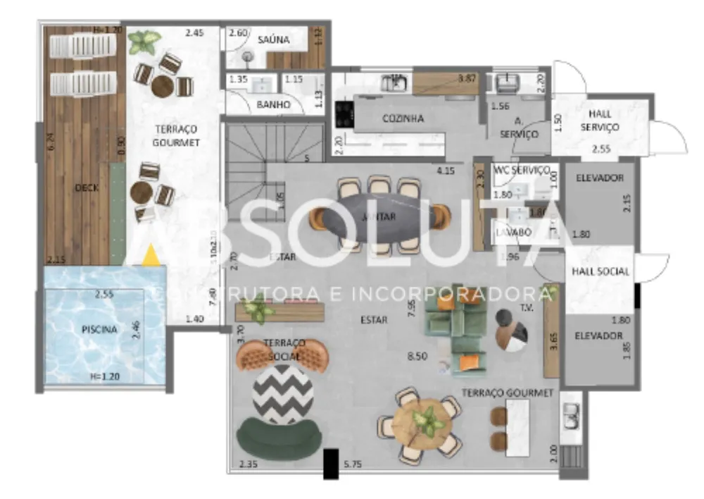 Apartamento, 3 quartos, 141 m² - Foto 20