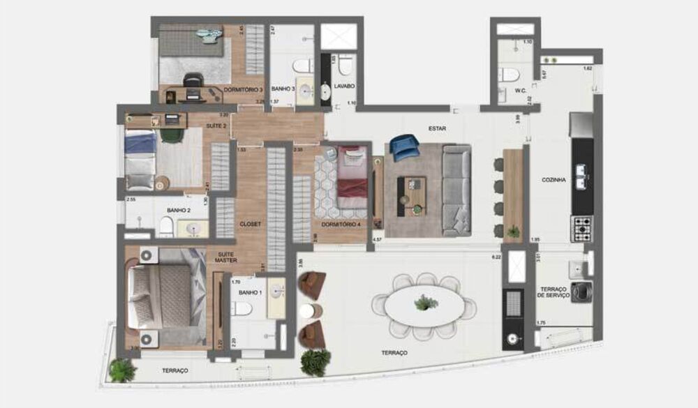 Apartamento, 3 quartos, 107 m² - Foto 11