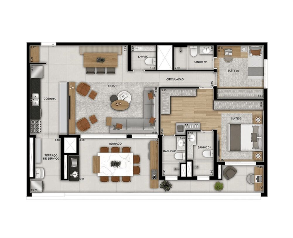 Apartamento, 2 quartos, 75 m² - Foto 27
