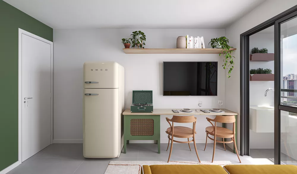 Apartamento, 1 quarto, 38 m² - Foto 2