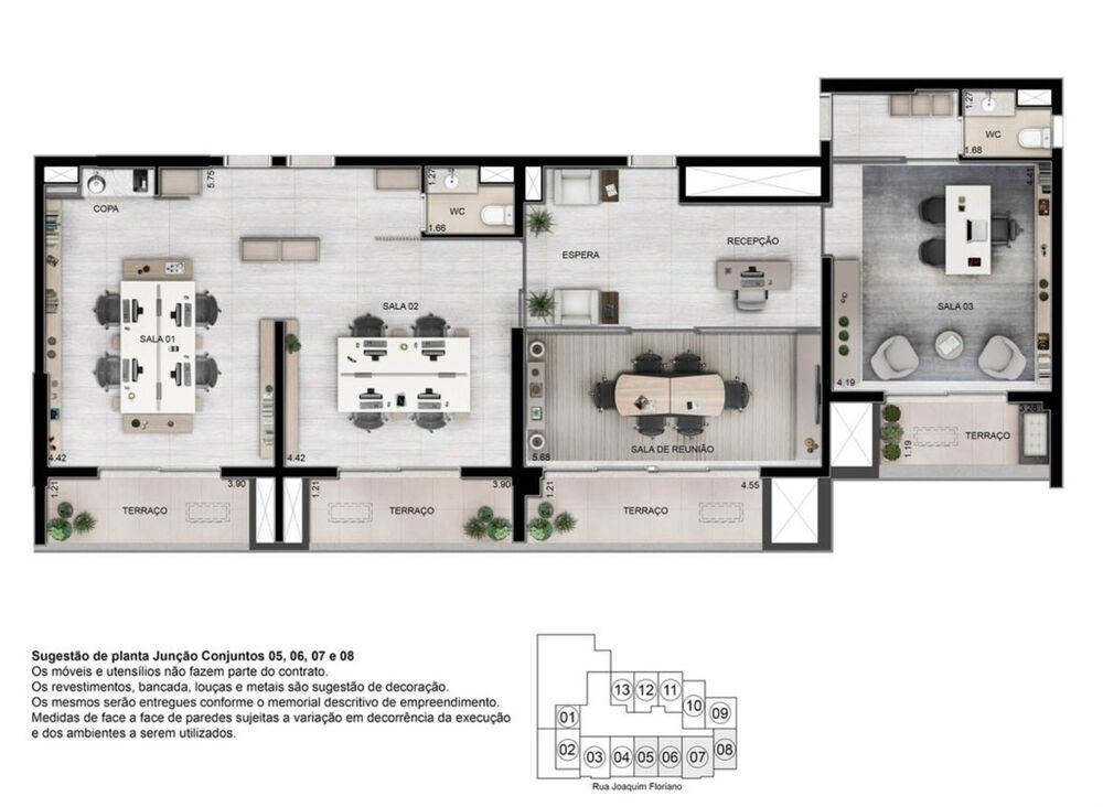 Sala-Conjunto, 41 m² - Foto 13