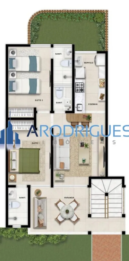 Casa, 2 quartos - Foto 3
