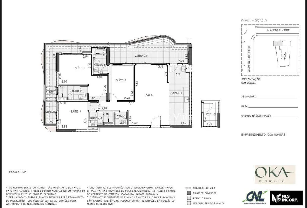 Apartamento, 3 quartos, 123 m² - Foto 1