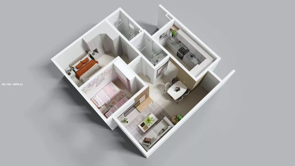 Apartamento à venda com 2 quartos, 52m² - Foto 7