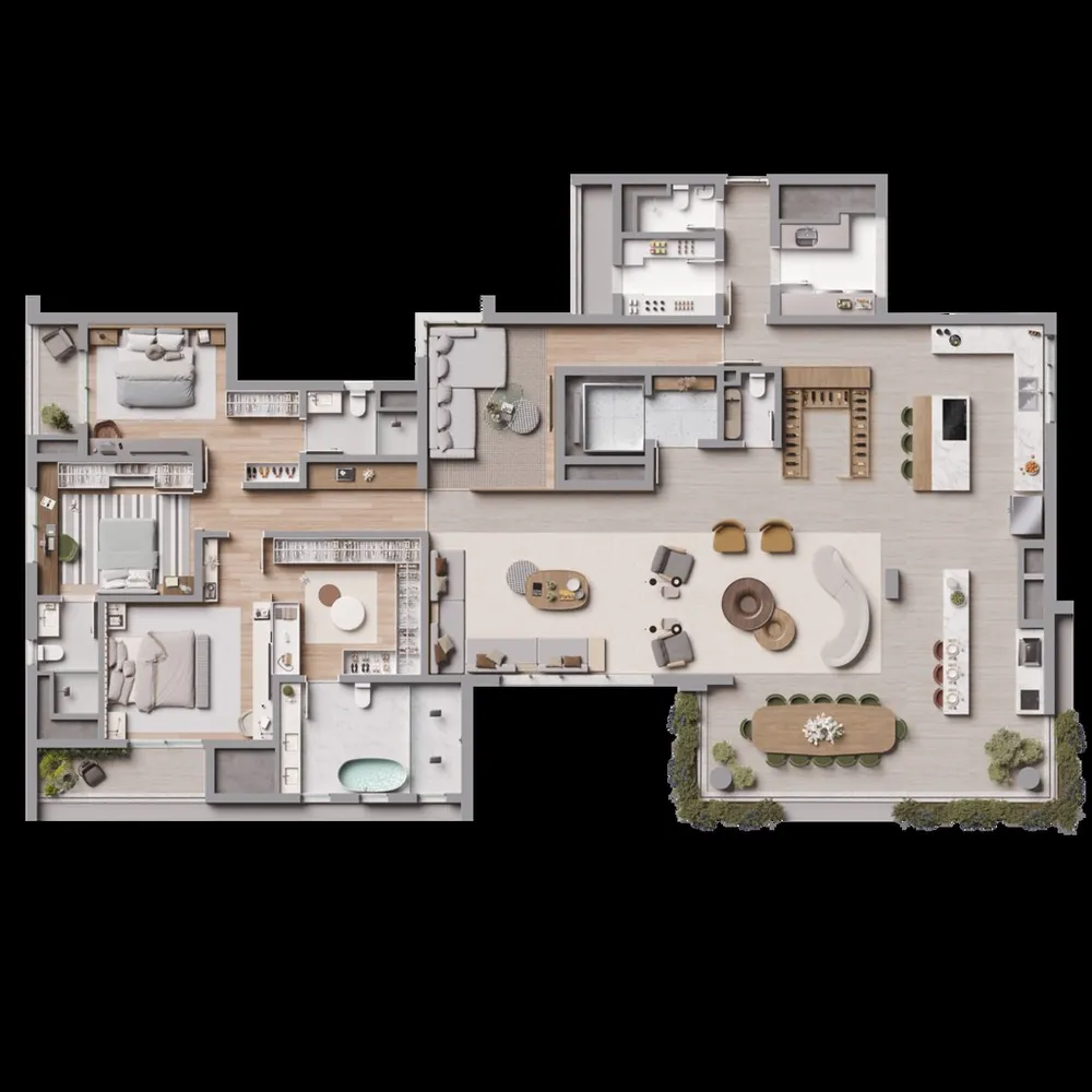 Apartamento, 4 quartos, 277 m² - Foto 8