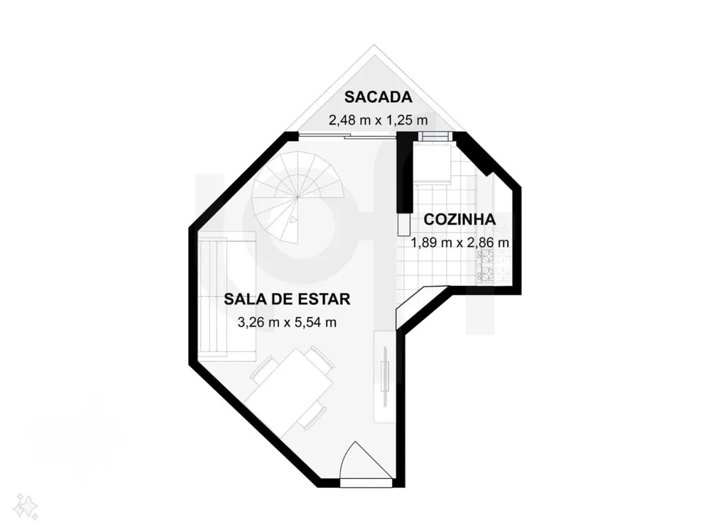 Apartamento, 1 quarto, 62 m² - Foto 10