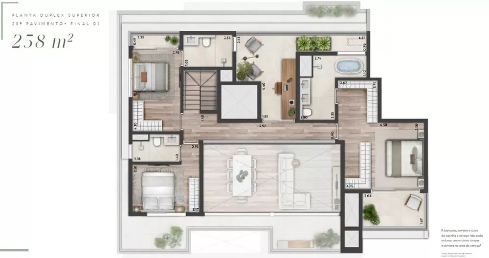 Apartamento, 3 quartos, 151 m² - Foto 6