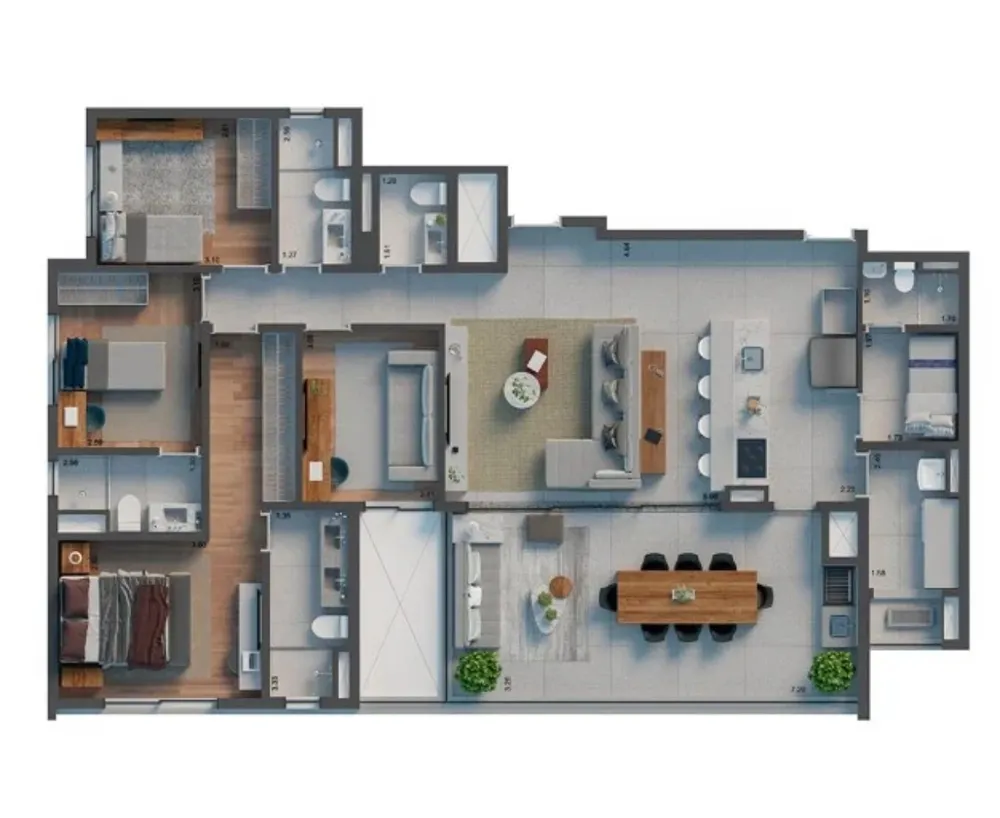 Apartamento, 4 quartos, 150 m² - Foto 8