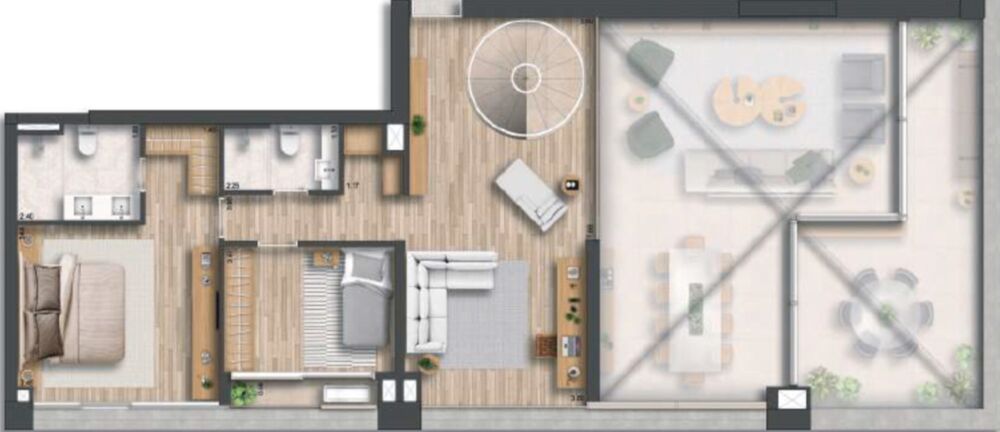 Loft, 137 m² - Foto 9