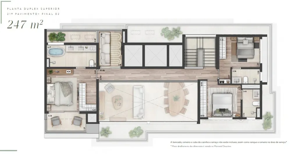 Apartamento, 3 quartos, 281 m² - Foto 10