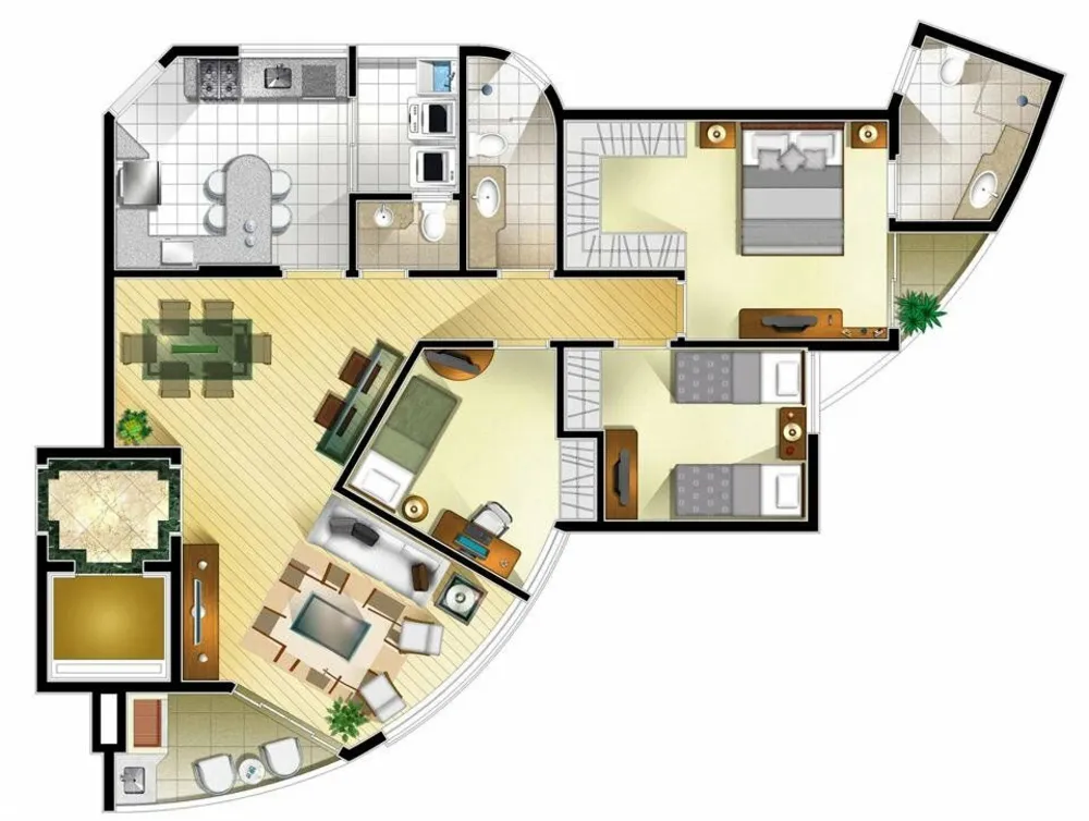 Apartamento, 3 quartos, 105 m² - Foto 7