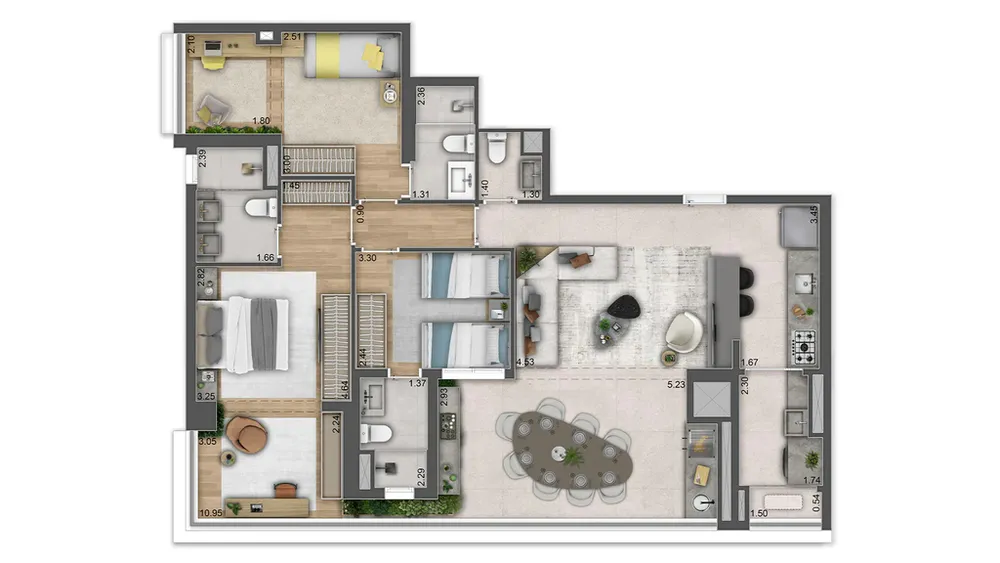 Apartamento, 3 quartos, 84 m² - Foto 6