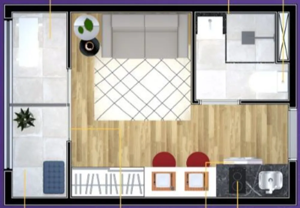 Apartamento, 2 quartos, 31 m² - Foto 4