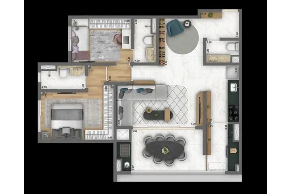 Apartamento, 3 quartos, 82 m² - Foto 6