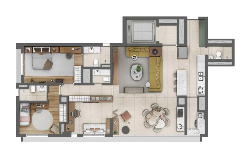 Apartamento, 4 quartos, 165 m² - Foto 10