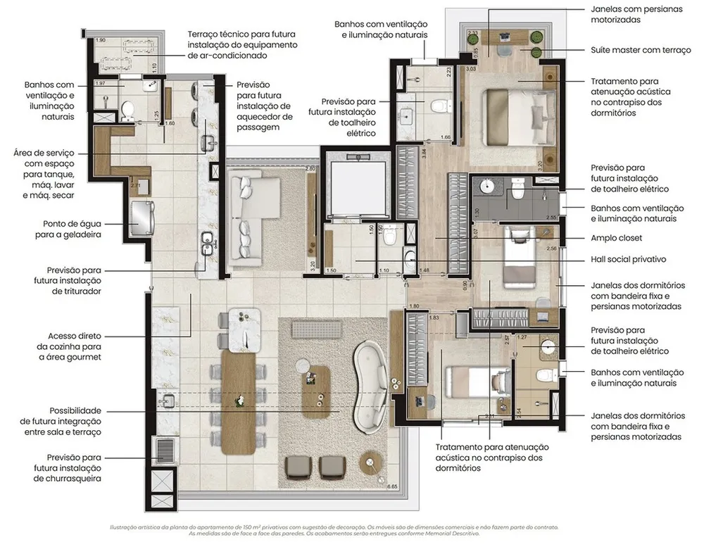 Apartamento, 3 quartos, 150 m² - Foto 7