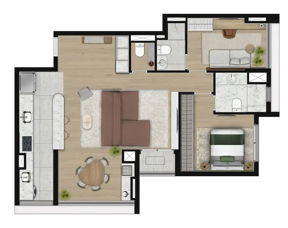 Apartamento, 1 quarto, 24 m² - Foto 8