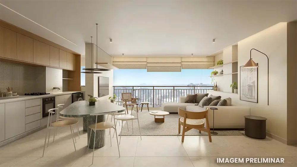 Apartamento, 2 quartos, 59 m² - Foto 2