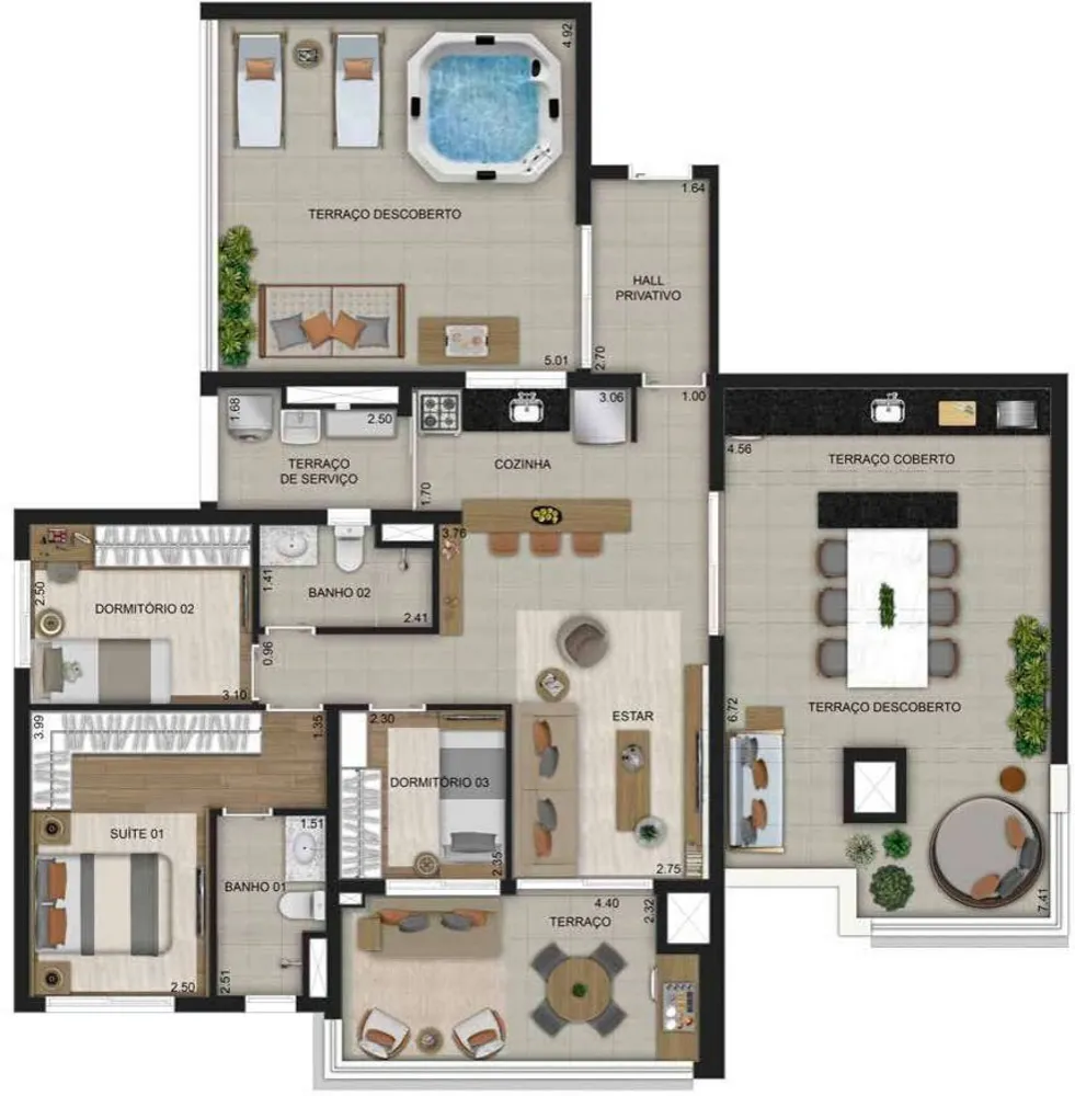 Apartamento, 2 quartos, 64 m² - Foto 8