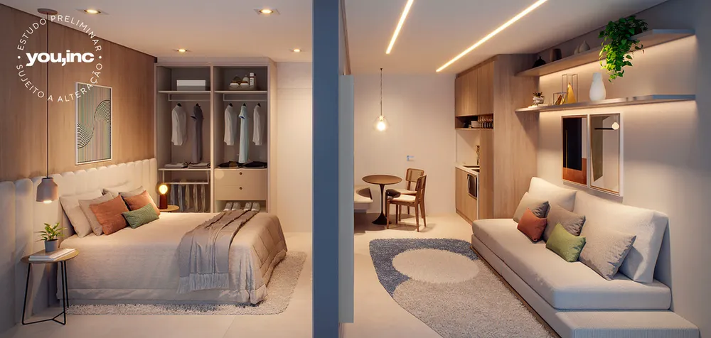 Apartamento, 1 quarto, 30 m² - Foto 2