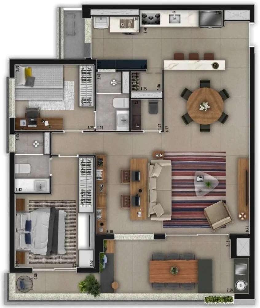 Apartamento, 1 quarto, 36 m² - Foto 8