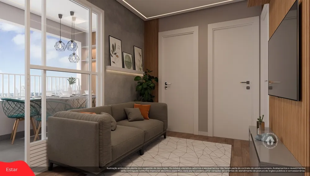 Apartamento, 2 quartos, 35 m² - Foto 1