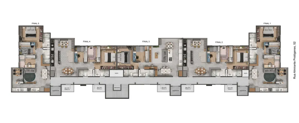 Apartamento, 3 quartos, 66 m² - Foto 7