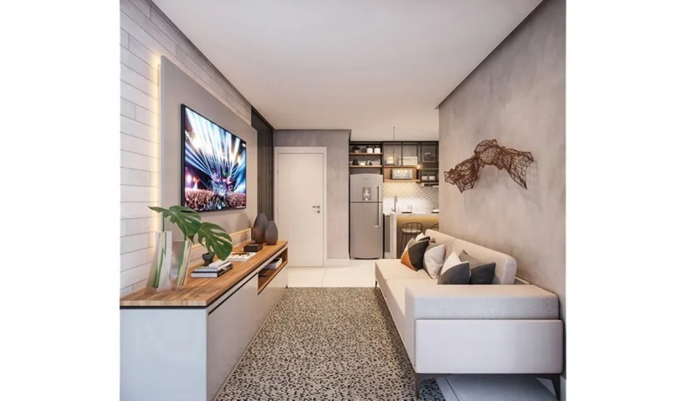 Apartamento, 2 quartos, 57 m² - Foto 1