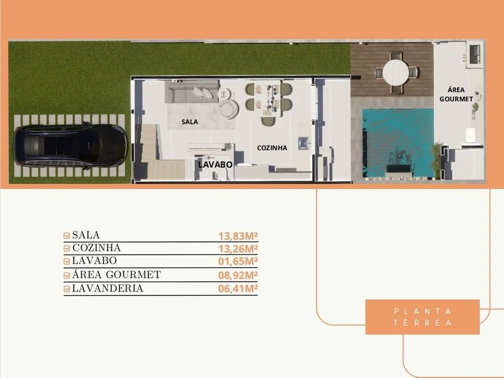 Casa, 2 quartos, 82 m² - Foto 5