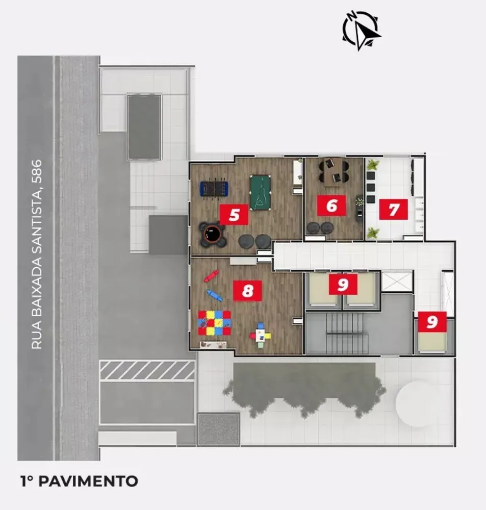 Apartamento, 1 quarto, 16 m² - Foto 8