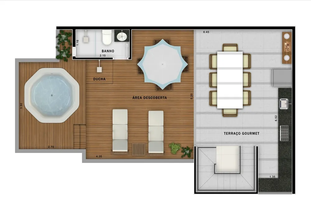 Apartamento, 3 quartos, 64 m² - Foto 8
