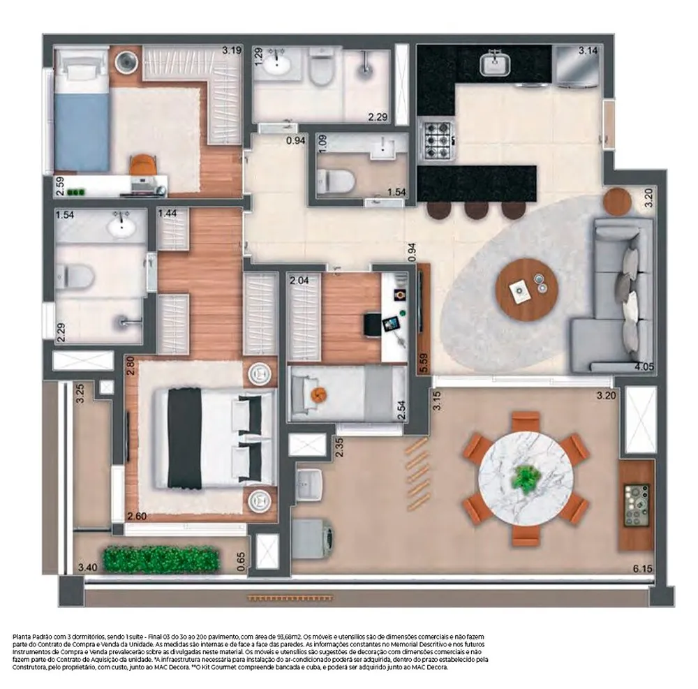 Apartamento, 2 quartos, 70 m² - Foto 7