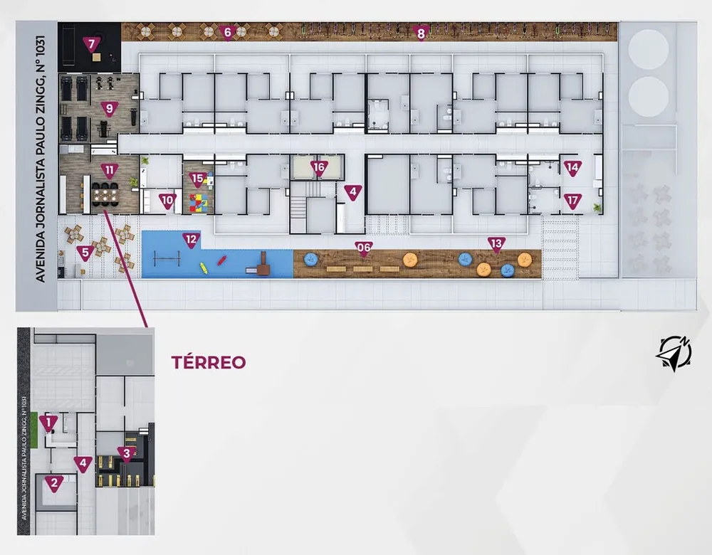 Apartamento, 1 quarto, 43 m² - Foto 5