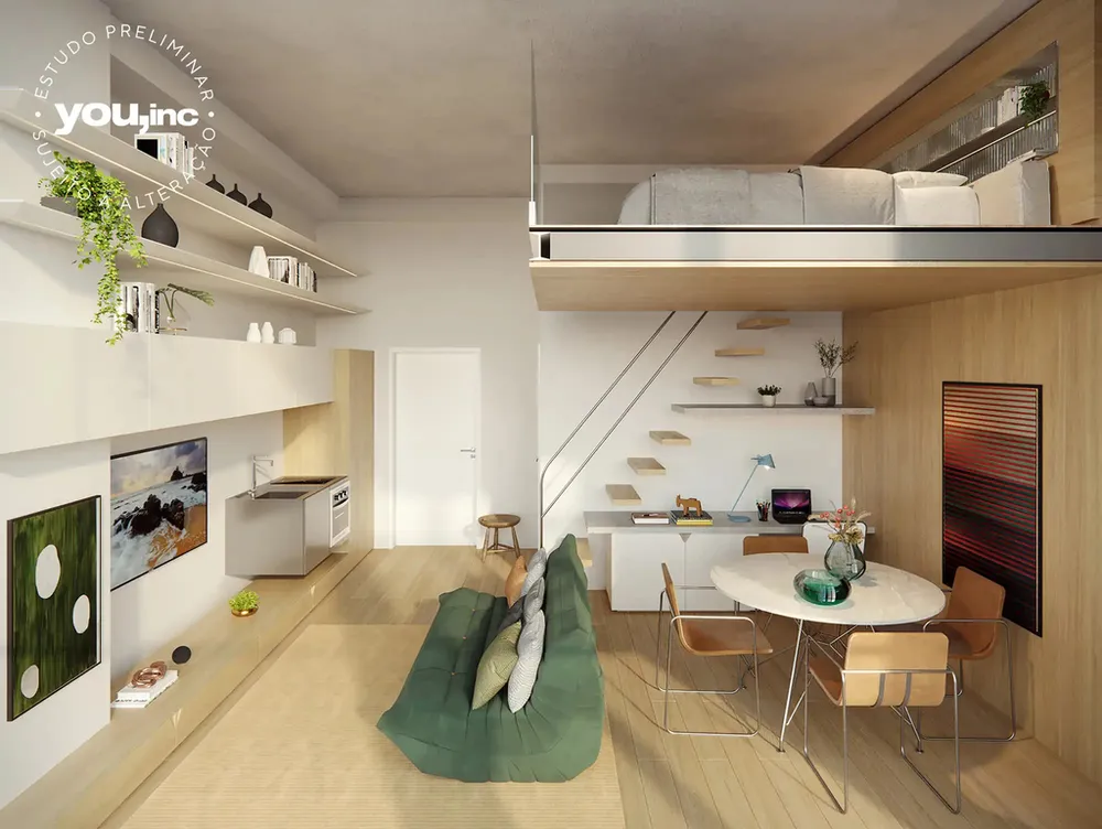 Apartamento, 1 quarto, 25 m² - Foto 1