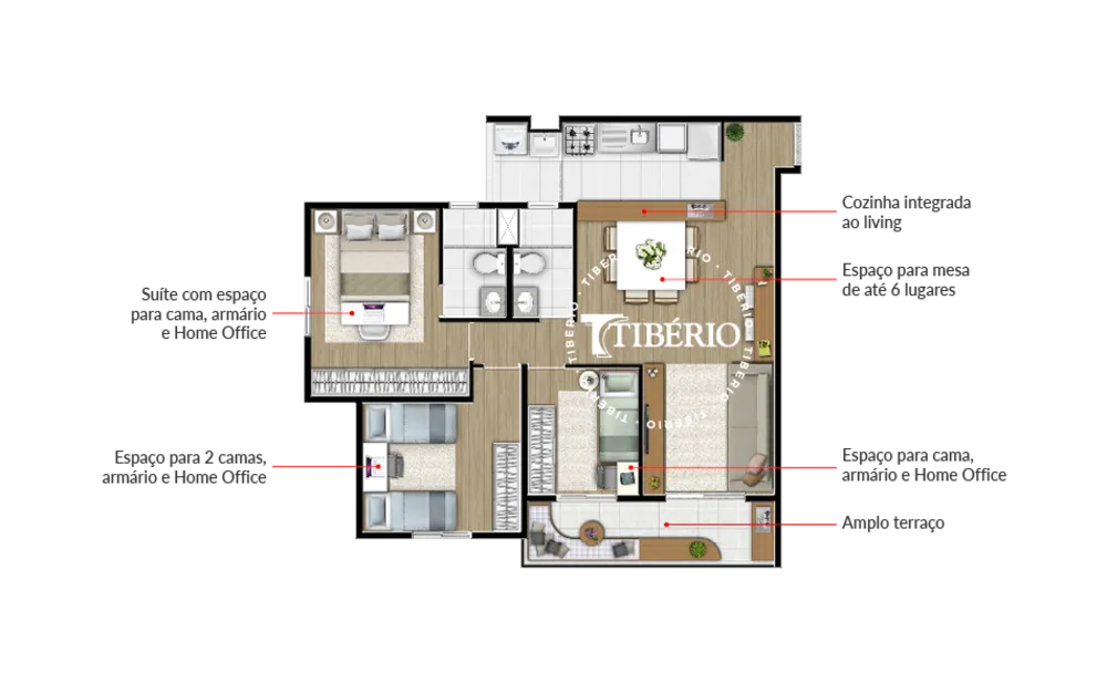 Apartamento, 2 quartos, 50 m² - Foto 12