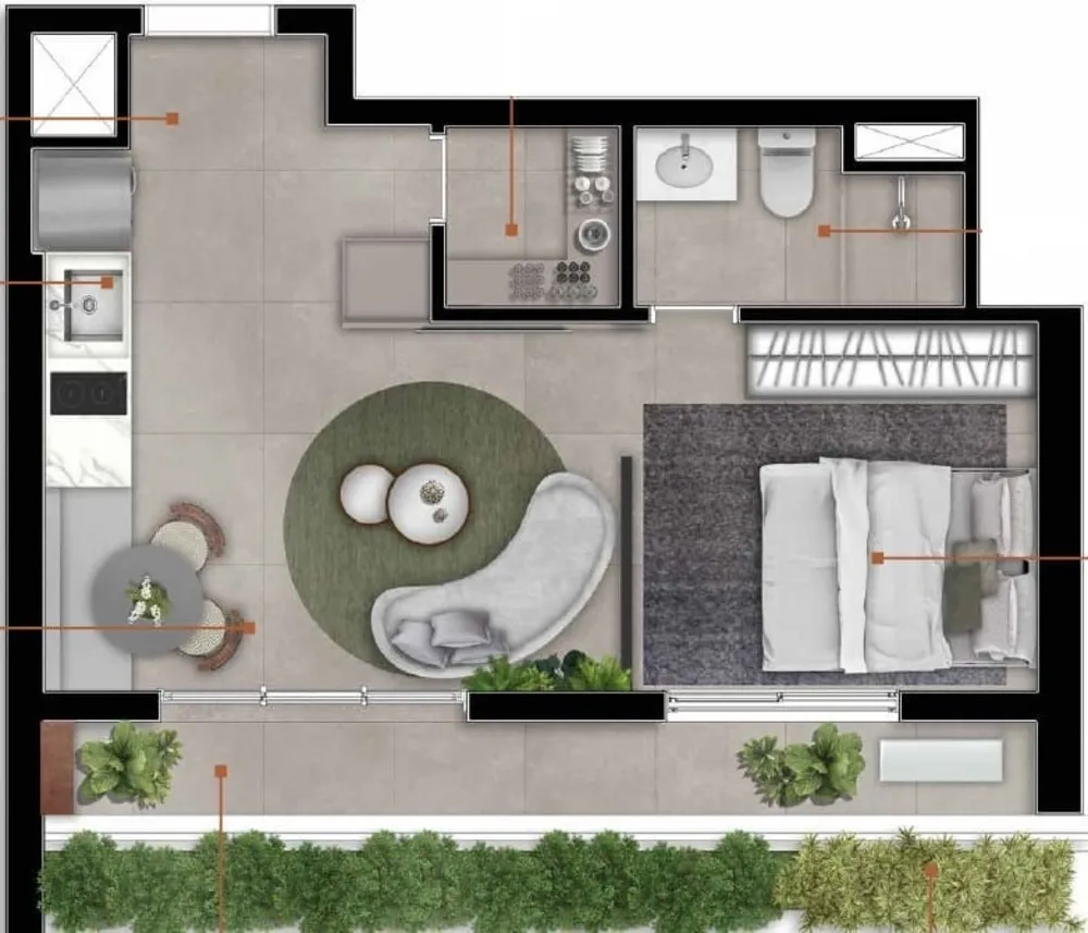 Apartamento, 2 quartos, 63 m² - Foto 7