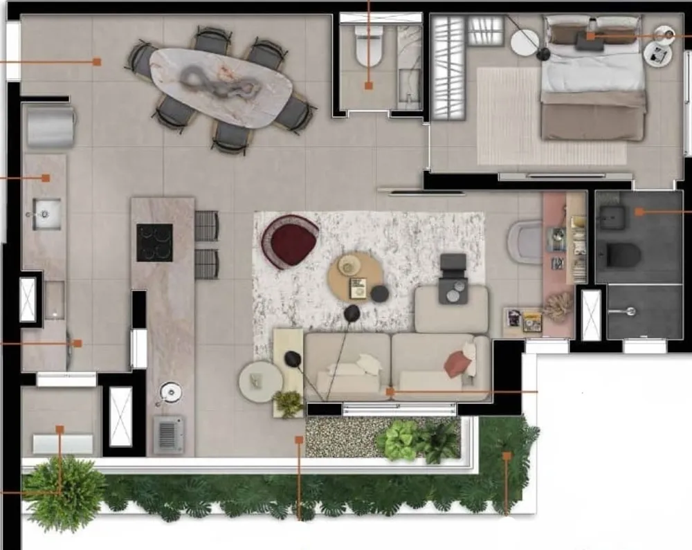 Apartamento, 2 quartos, 63 m² - Foto 8