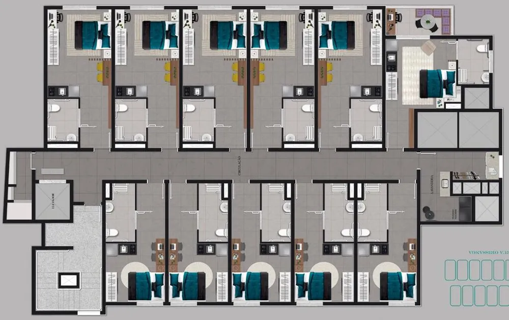 Apartamento, 1 quarto, 27 m² - Foto 7