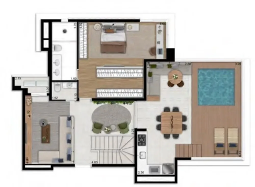 Apartamento, 3 quartos, 123 m² - Foto 8