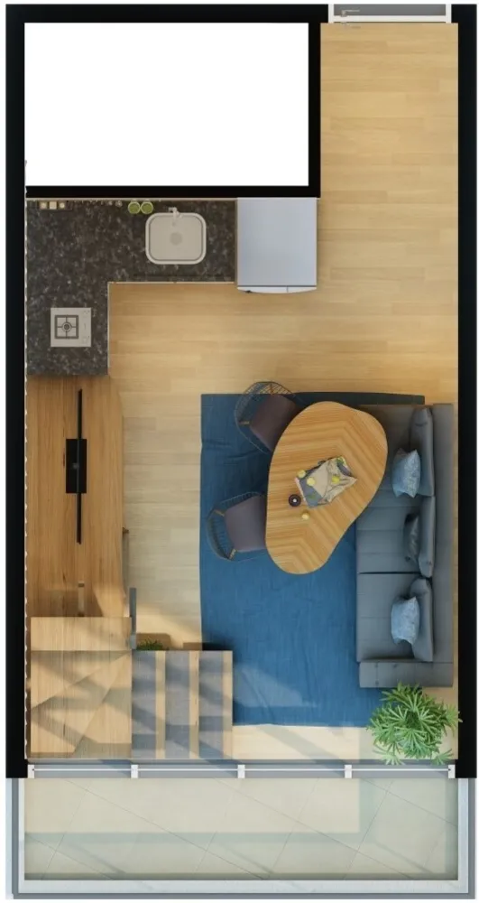 Apartamento, 1 quarto, 34 m² - Foto 8