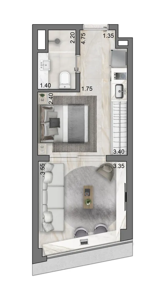 Apartamento, 3 quartos, 162 m² - Foto 7