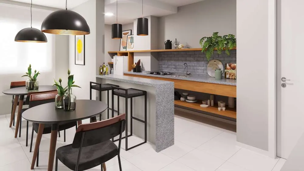Apartamento, 2 quartos, 33 m² - Foto 2