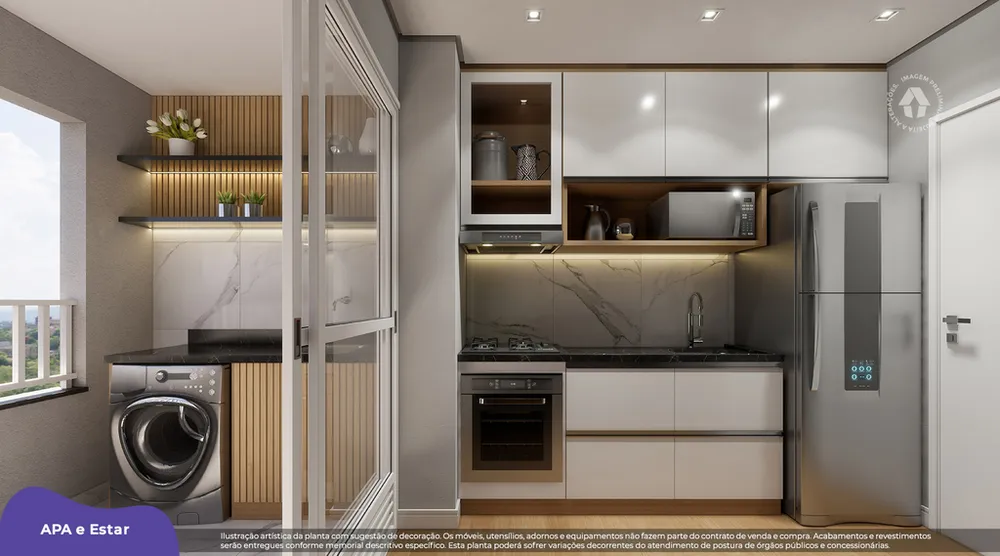 Apartamento, 1 quarto, 28 m² - Foto 2