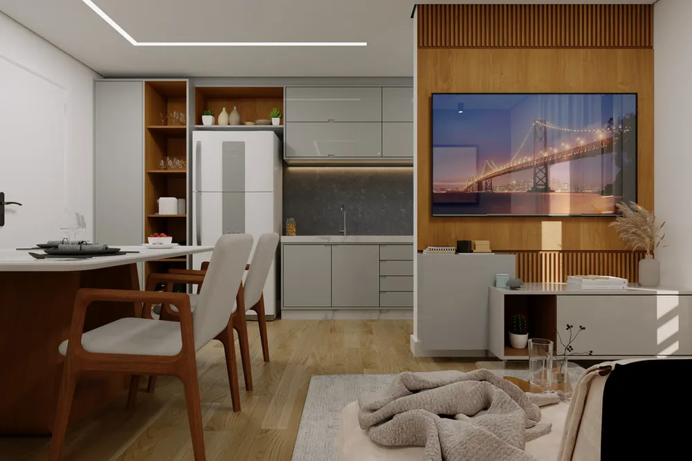 Apartamento, 2 quartos, 44 m² - Foto 4