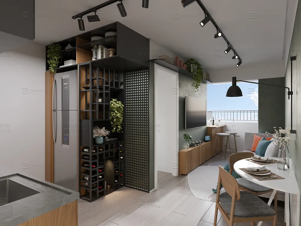 Apartamento, 1 quarto, 30 m² - Foto 2